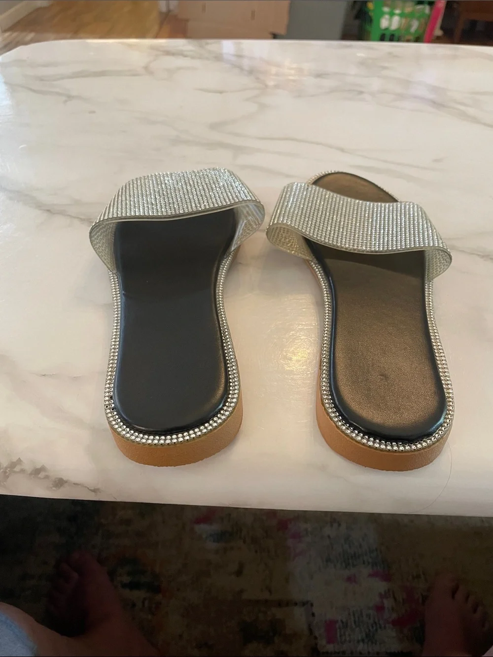 Rhinestone flats